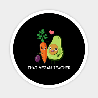 That Vegan Teacher Magnet